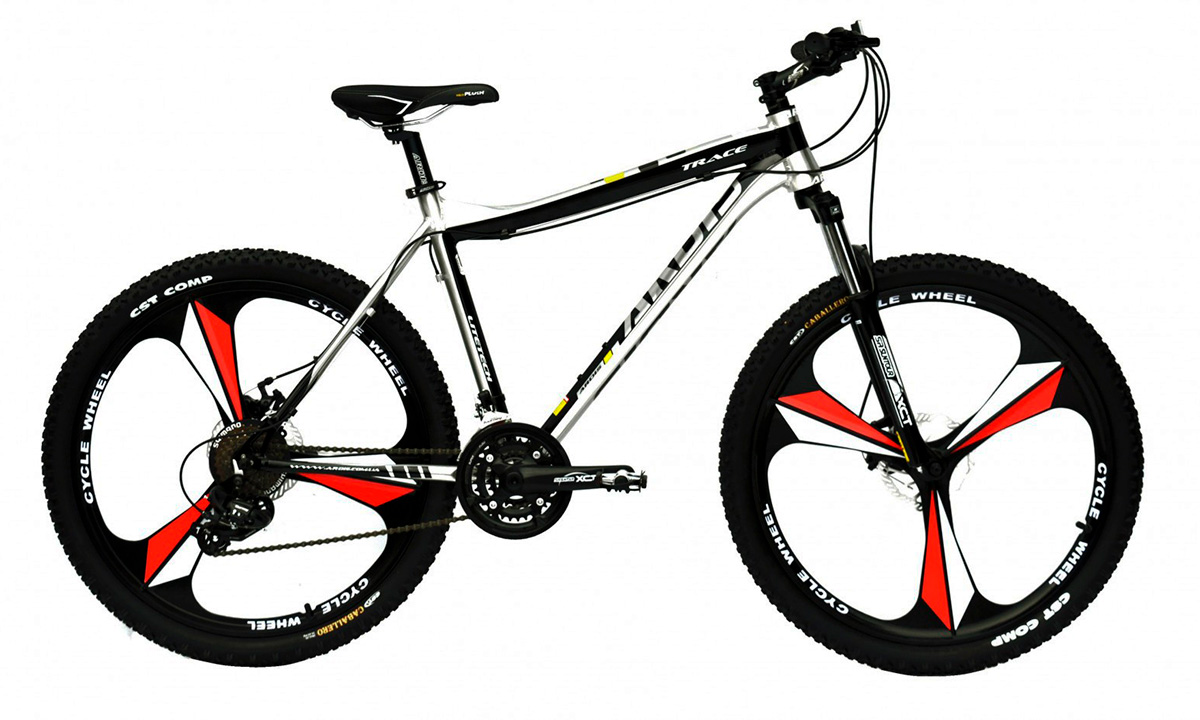 Фотография Велосипед ARDIS TRACE PRO 26" 2021 размер М Серо-черный